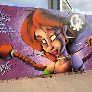 Trafalgar Street Graffiti (Autumn 2017)